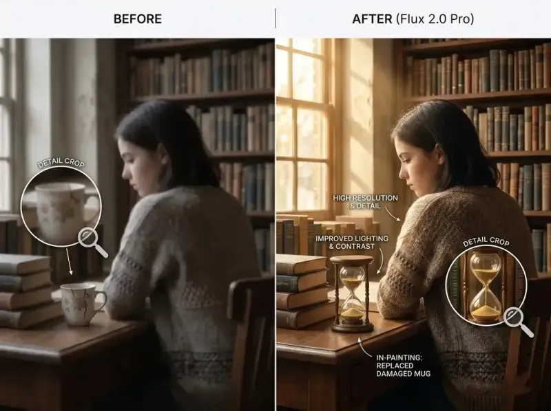 Advanced Image Editing in Flux 2.0 Pro