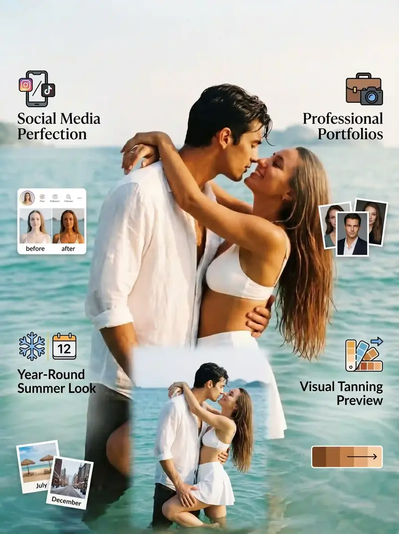 Perfect Occasions to Use Our Tan Filter