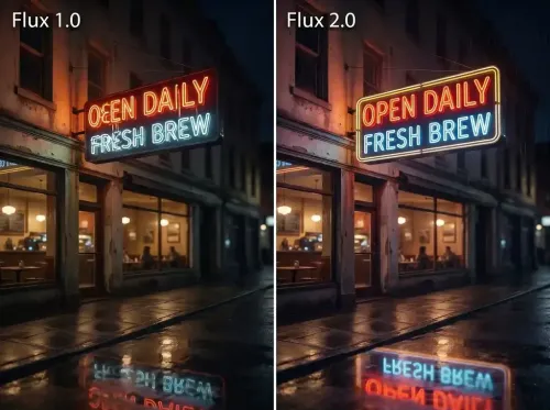 Flux 1.0 vs Flux 2.0 example 2