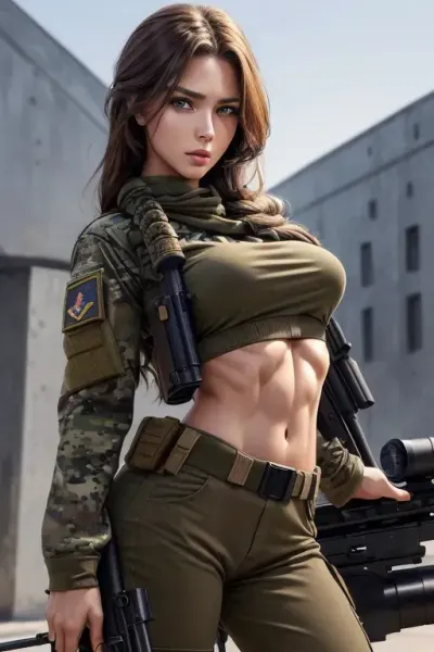 Realistic Girl AI Art