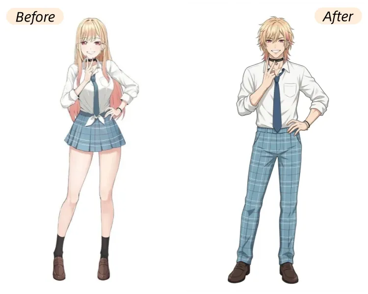 Works Smoothly With Selfies, Portraits, Full Body and Anime Images