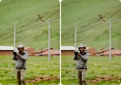 Explore different angles and shot types