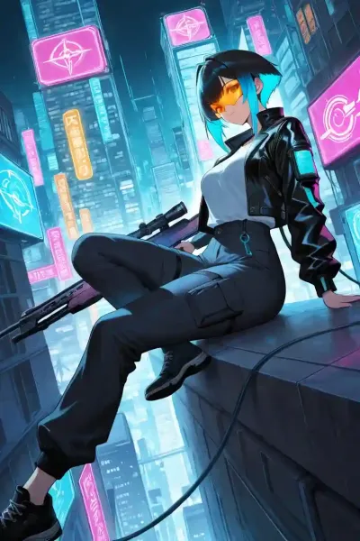 Cyberpunk Style AI Art