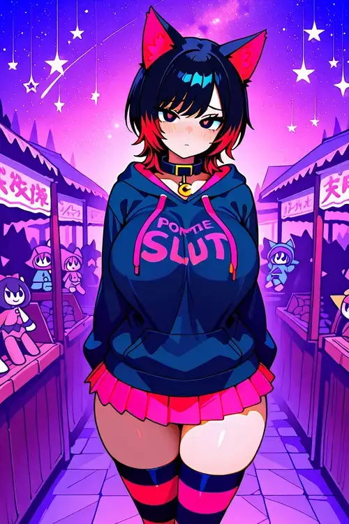 Cyberpunk Anime Style