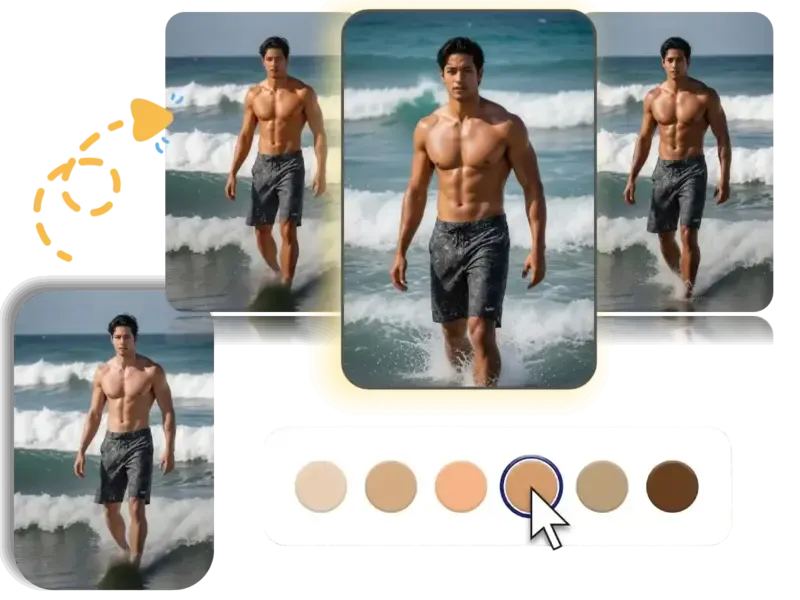 Customizable Bronzing for Any Style