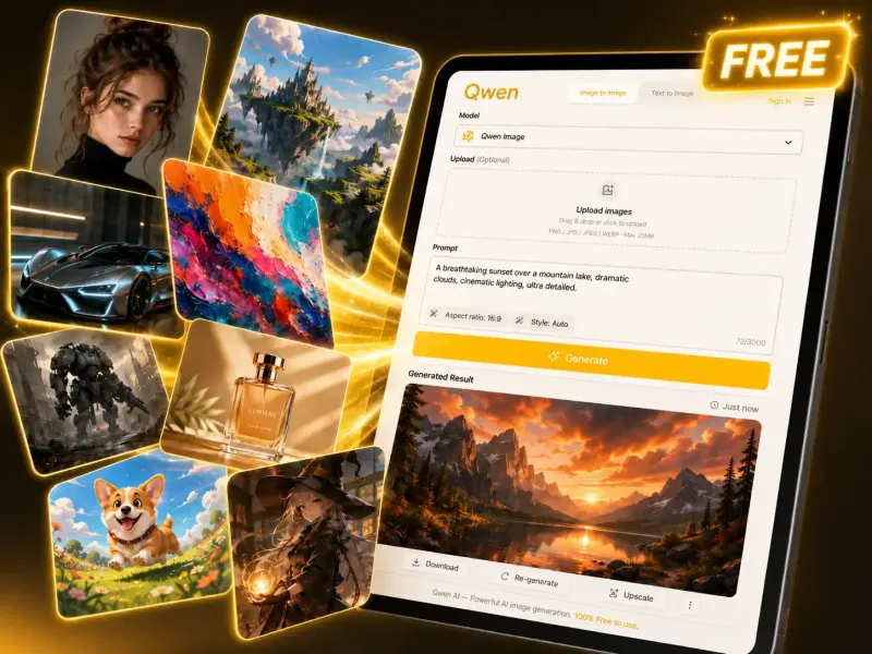 Create Qwen Images for Free Online