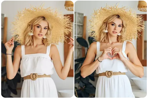 Ajustar la pose del cuerpo