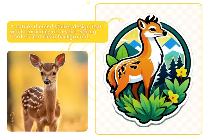 Customize Any AI Stickers in No Time