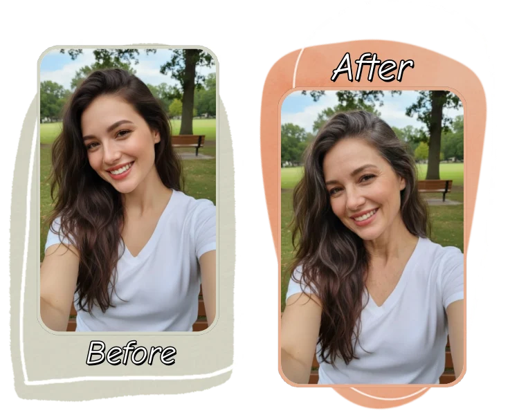 See Your Future Self With Our Aging Filter